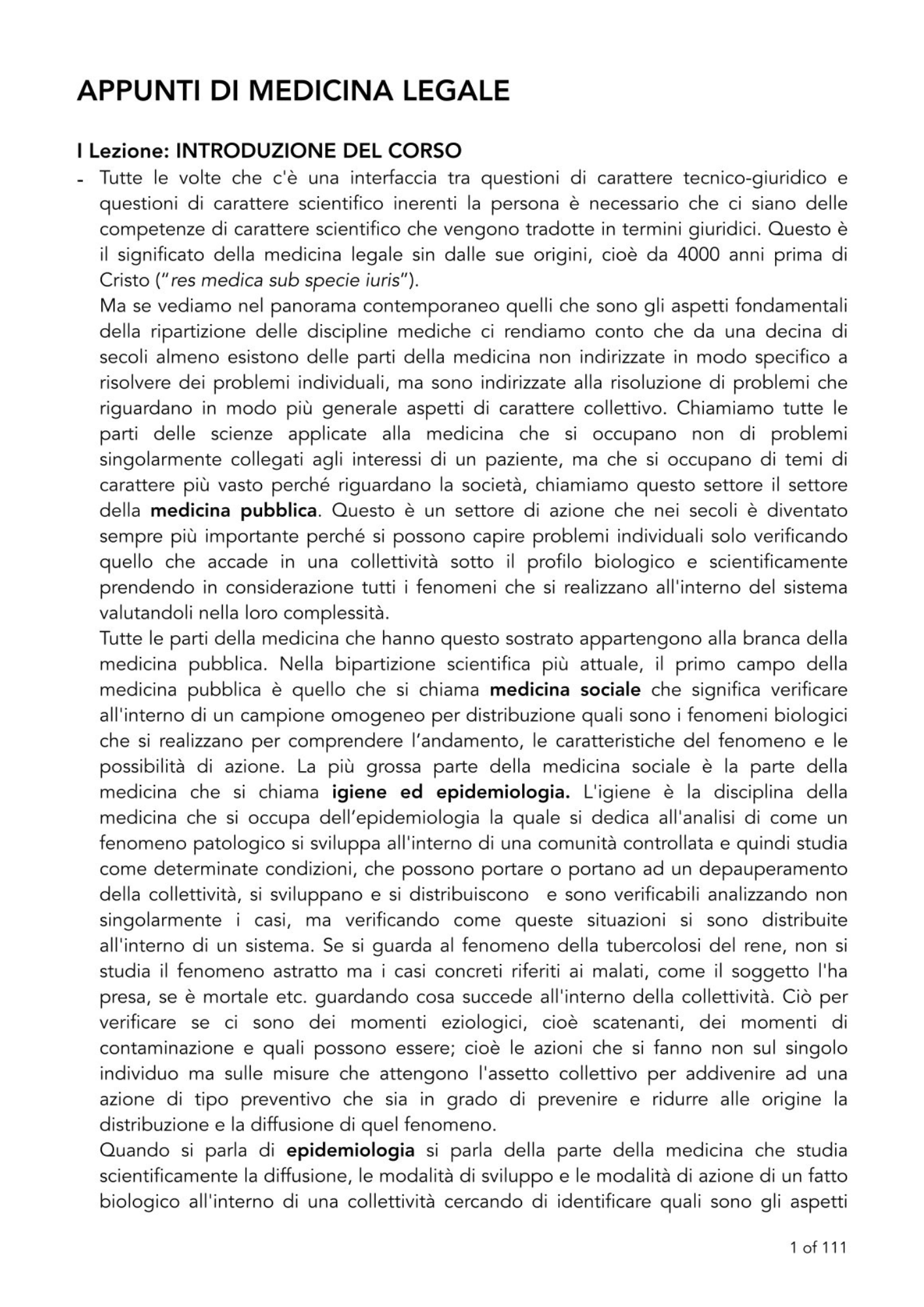 Medicina Legale