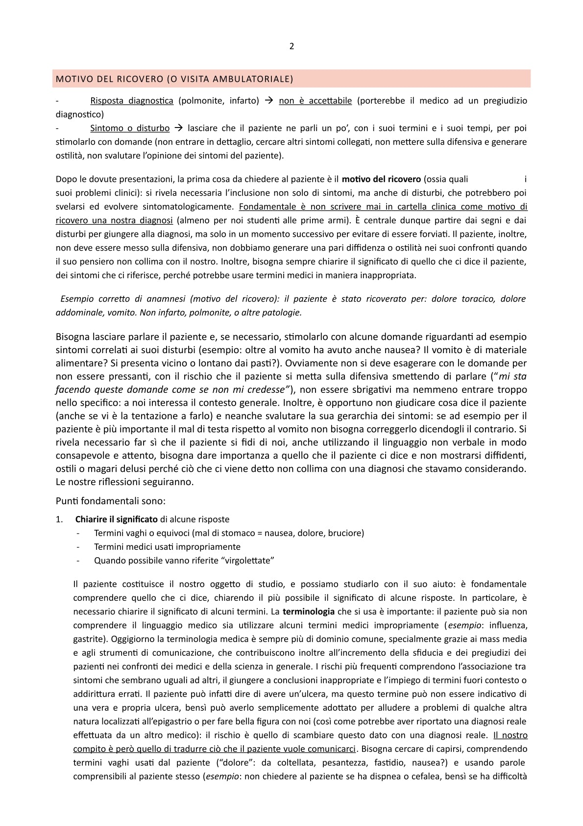 Semeiotica Medica