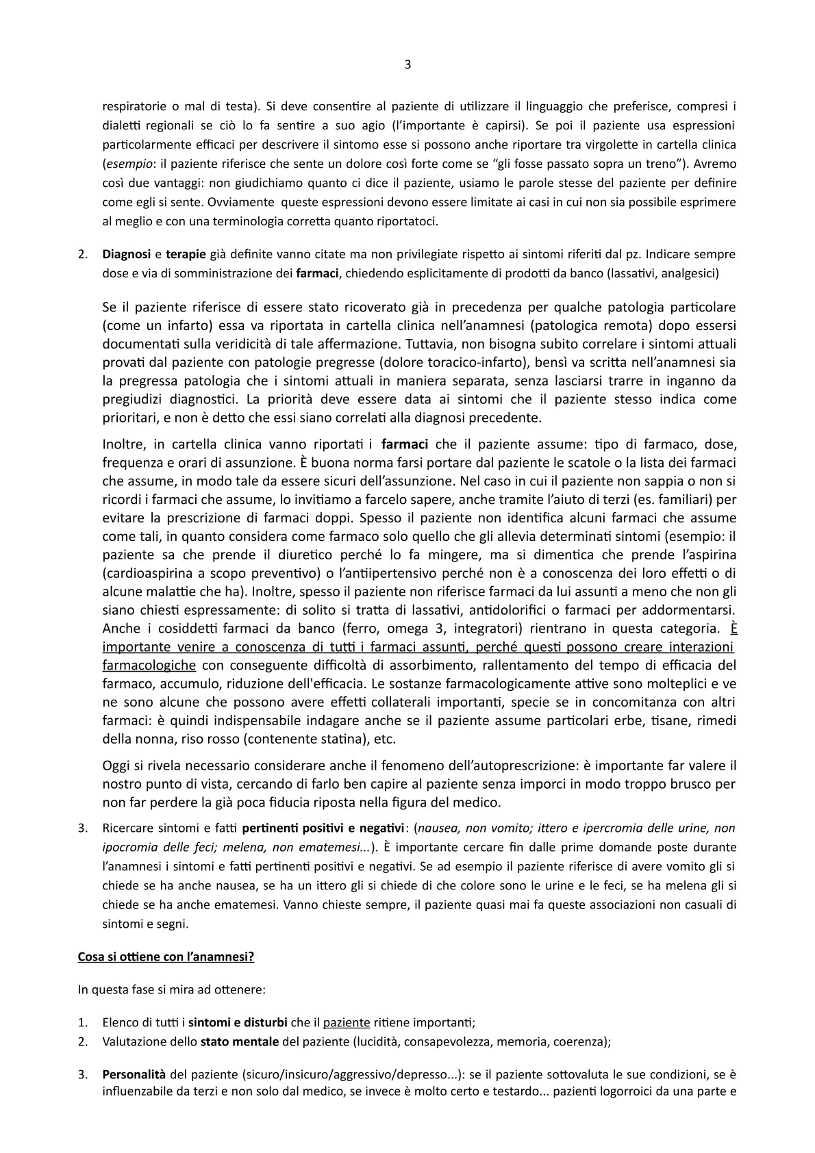 Semeiotica Medica
