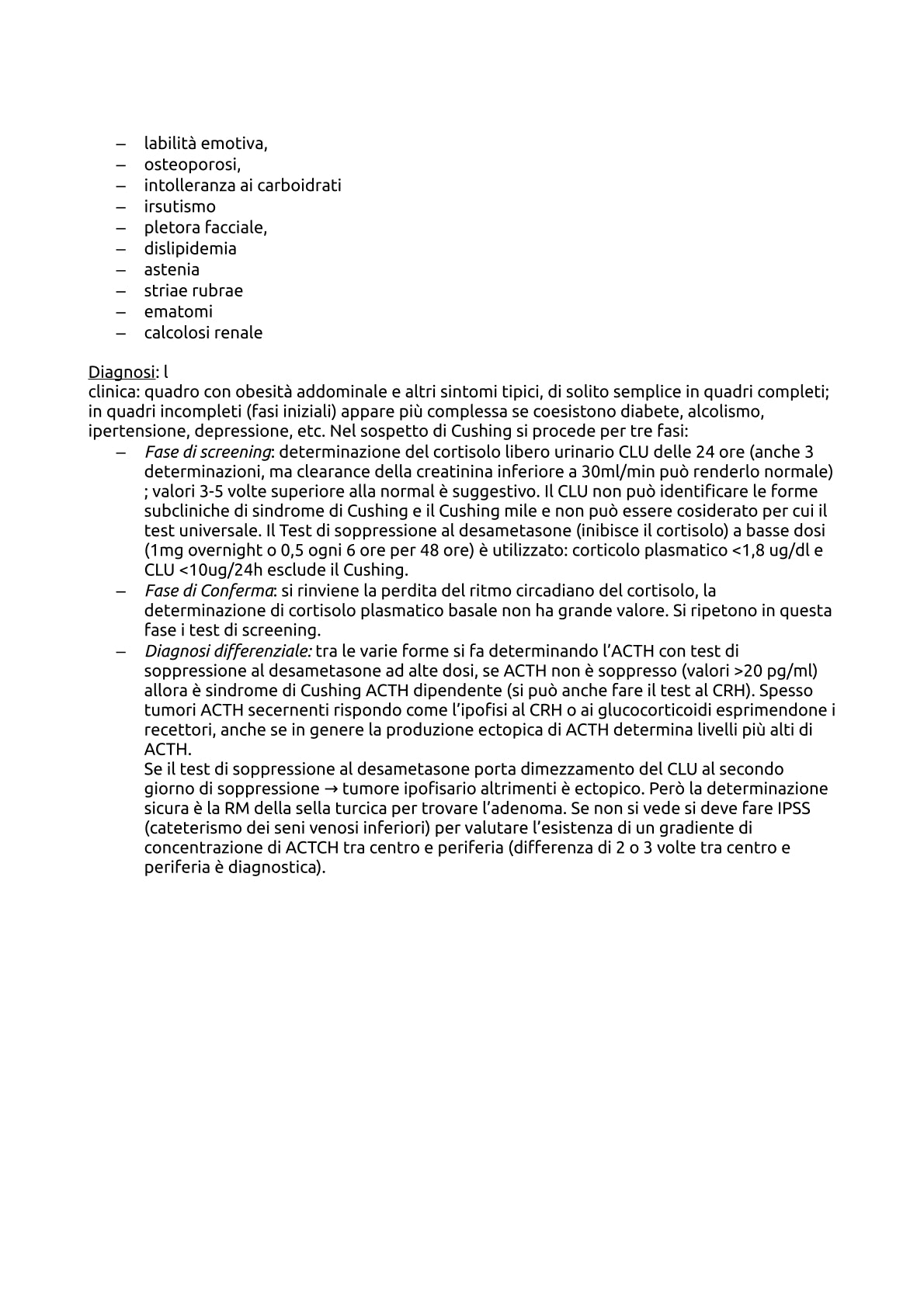 Sistematica Malattie Endocrino
