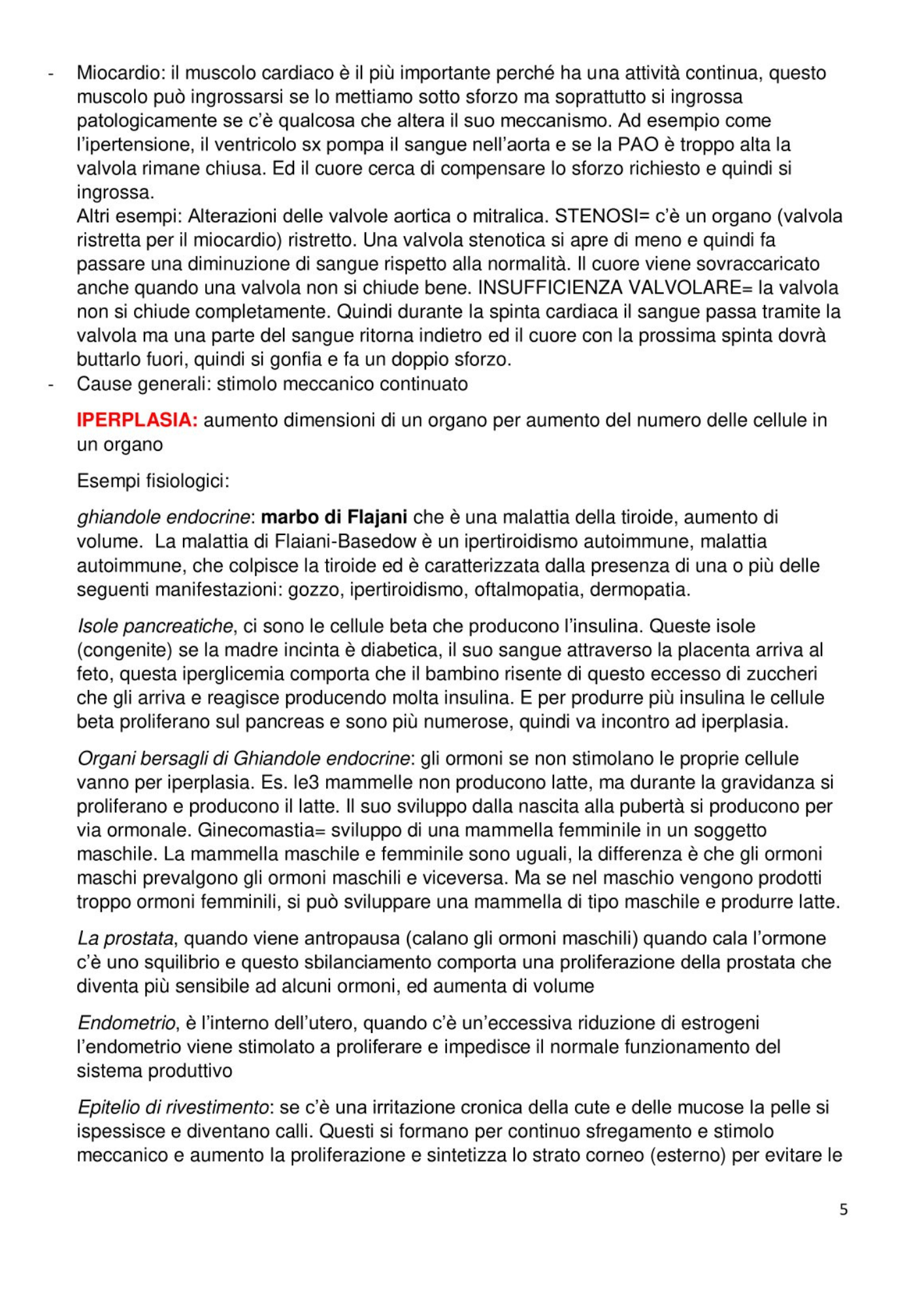 Patologia Generale e Fisiopatologia