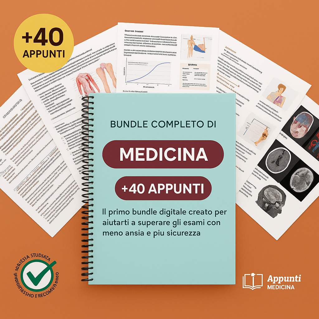 PACCHETTO COMPLETO TUTTE LE MATERIE DI MEDICINA