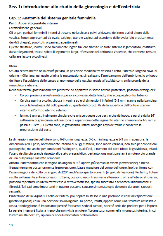 Ginecologia ed Ostetricia