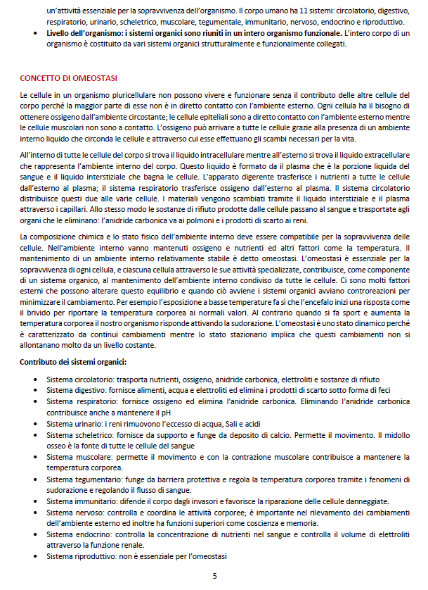 Fisiologia Umana