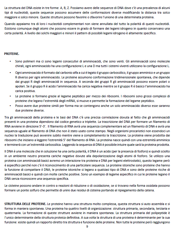 Biologia Molecolare