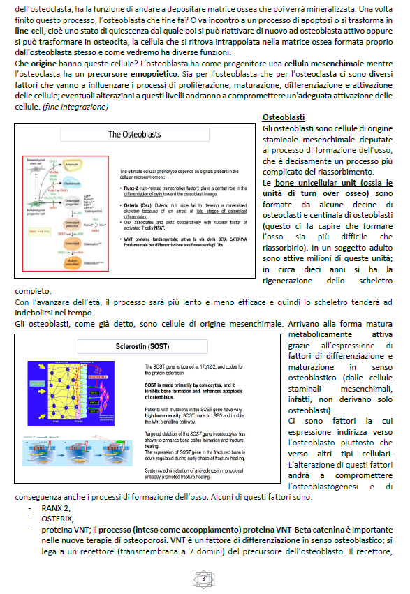 Malattie del Metabolismo Osseo